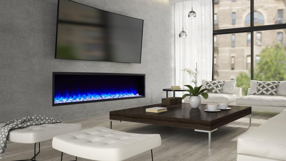 Electric fireplace for on sale under tv