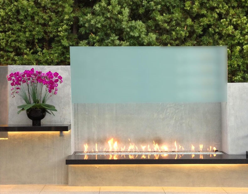 Spark Modern Fires · Outdoor Gas Fireplaces.